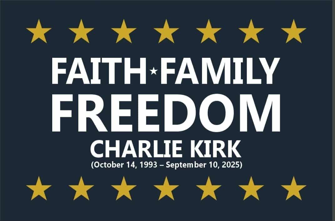 Faith family freedom Charlie Kirk