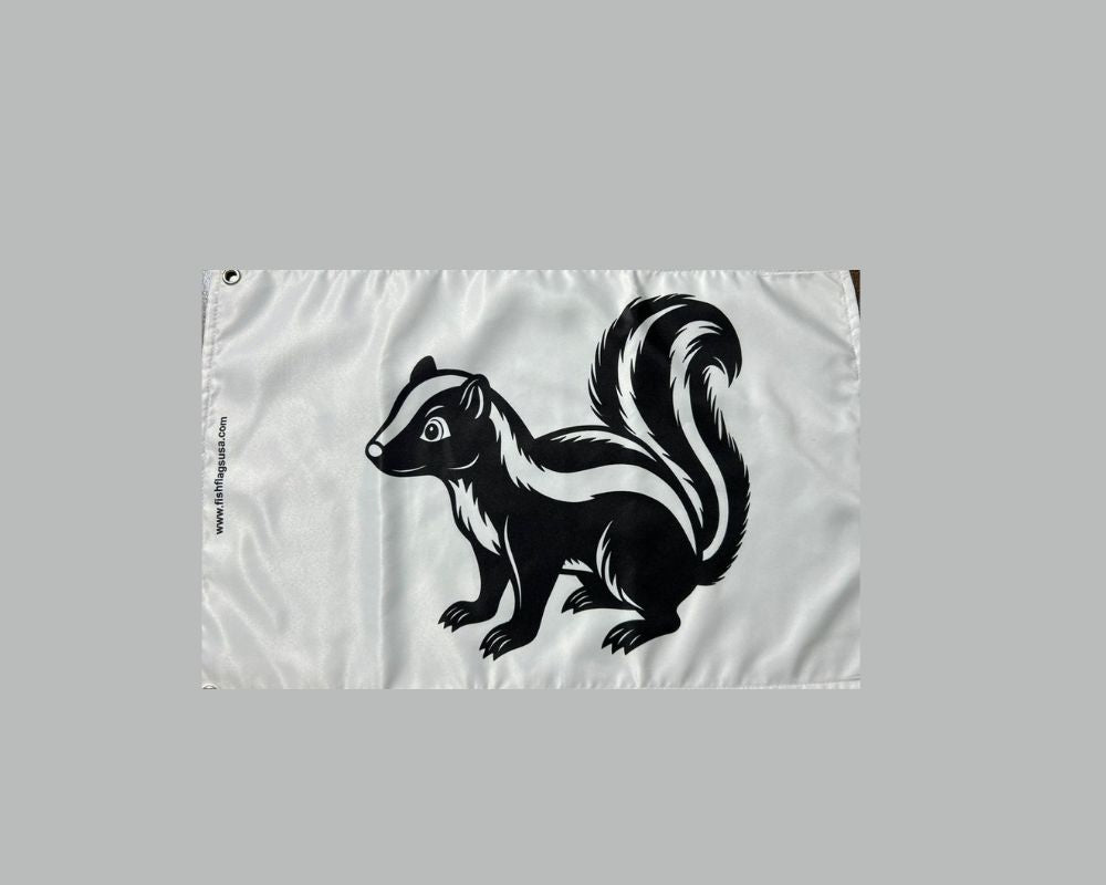 Got Skunked Flag Double-Sided, Water Repellent