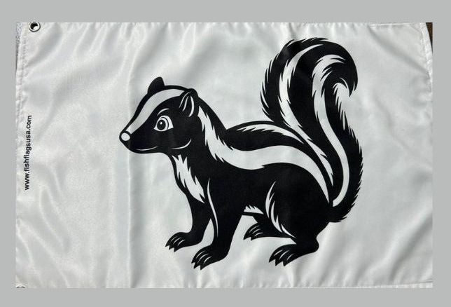 Got Skunked Flag Double-Sided, Water Repellent