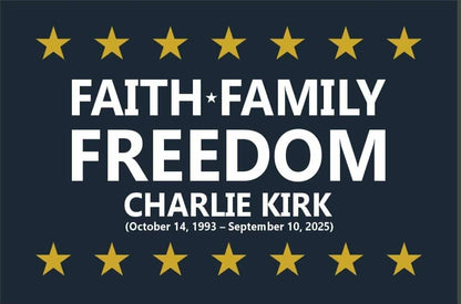 Faith family freedom Charlie Kirk
