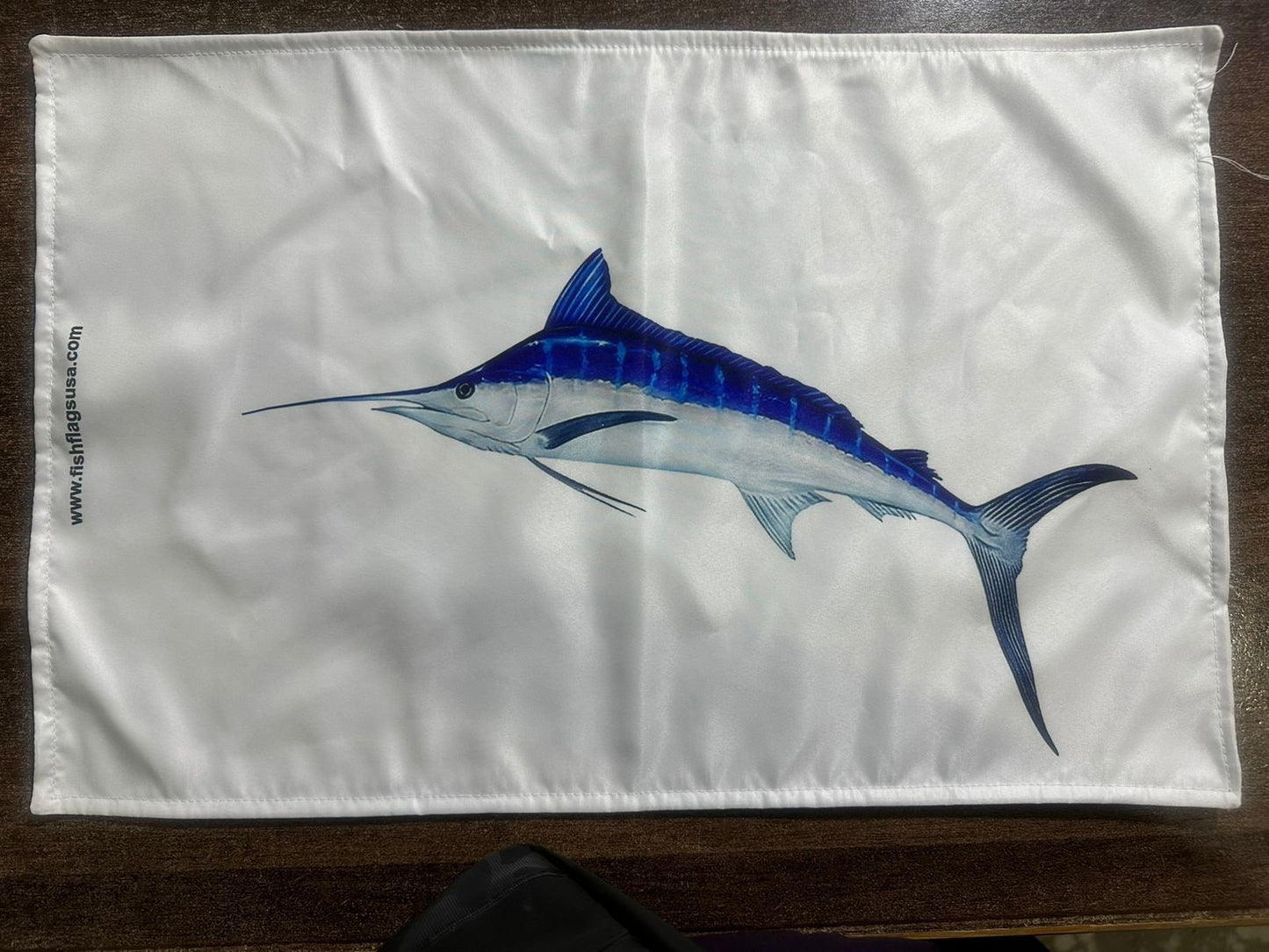 New More Realistic Blue Marlin Catch Flag