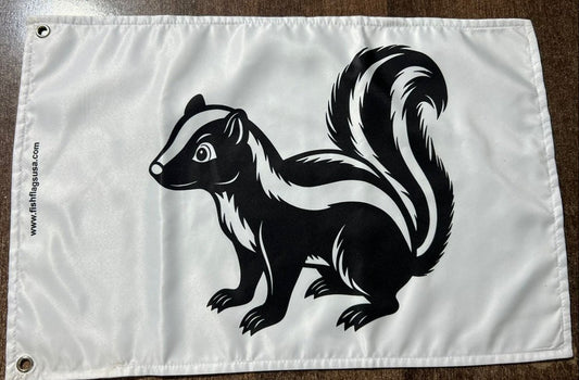 Got Skunked Flag  Double-Sided, Water Repellent