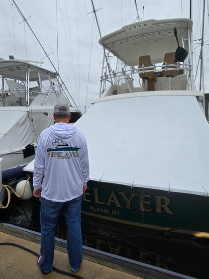 Custom Long Sleeve UPF 50 with hood Fishing shirts