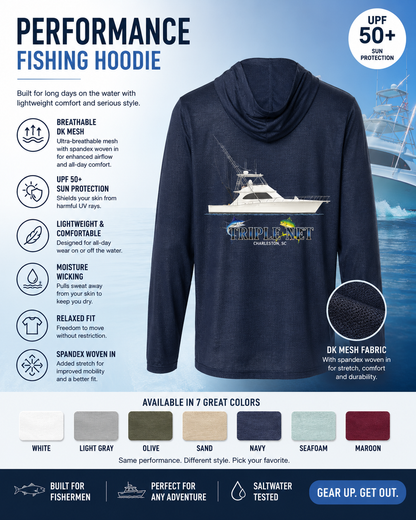 Stretchy/Breathable UPF50 Long Sleeve Shirts